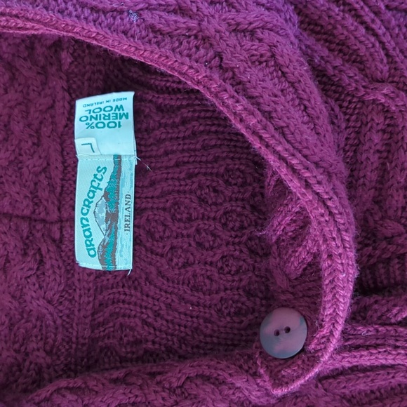 Aran Crafts Irish Sweater - Picture 4 of 4
